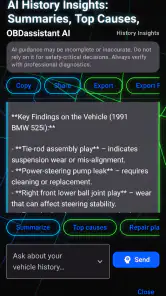 OBDAssistant - AI Car Mechanic screenshot