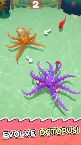 Octopus Invasion: Eat & Evolve screenshot