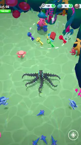 Octopus Invasion: Eat & Evolve screenshot
