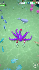 Octopus Invasion: Eat & Evolve screenshot