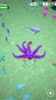 Octopus Invasion: Eat & Evolve screenshot 8