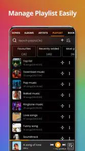Odtwarzacz muzyki screenshot
