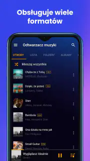 Odtwarzacz muzyki, muzyka play screenshot 2