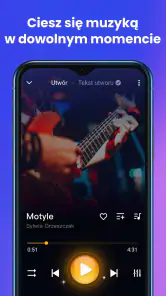 Odtwarzacz muzyki, muzyka play screenshot