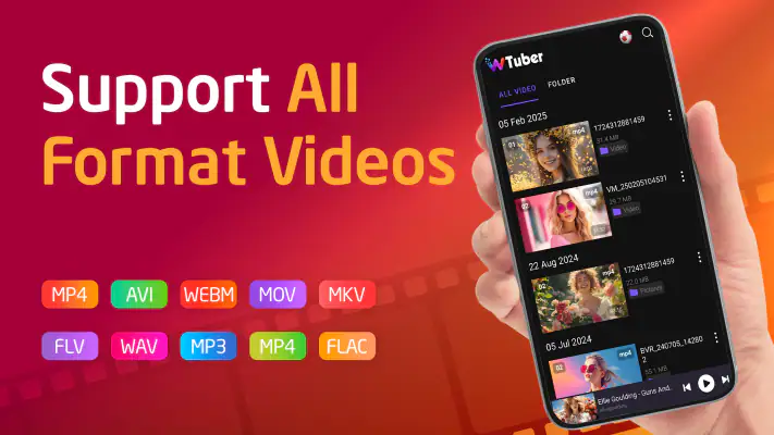 Odtwarzacz wideo — wTuber screenshot 1