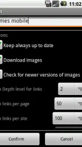 Offline Browser Pro screenshot
