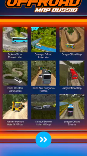 Offroad Map Bussid screenshot 1