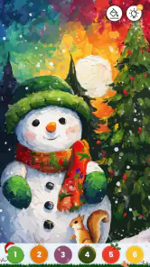Oil Painting Coloring Book screenshot