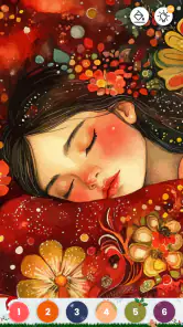 Oil Painting Coloring Book screenshot