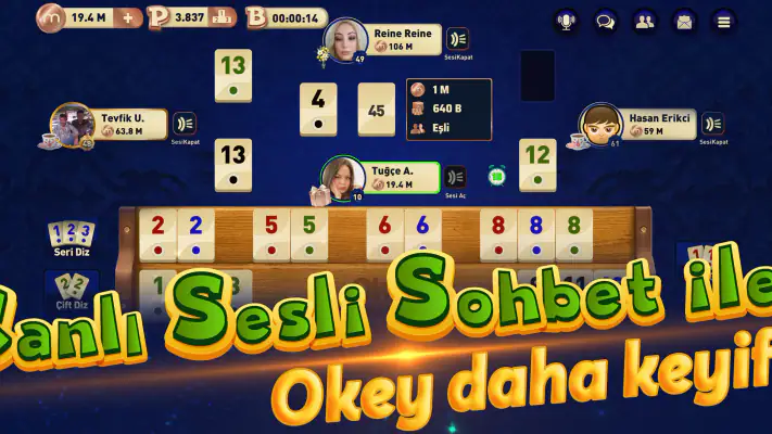 Okey Muhabbet screenshot 1
