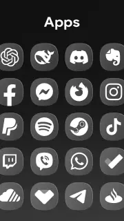 OneGlass 8 - Icon Pack screenshot 3