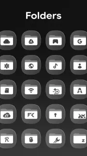 OneGlass 8 - Icon Pack screenshot 5
