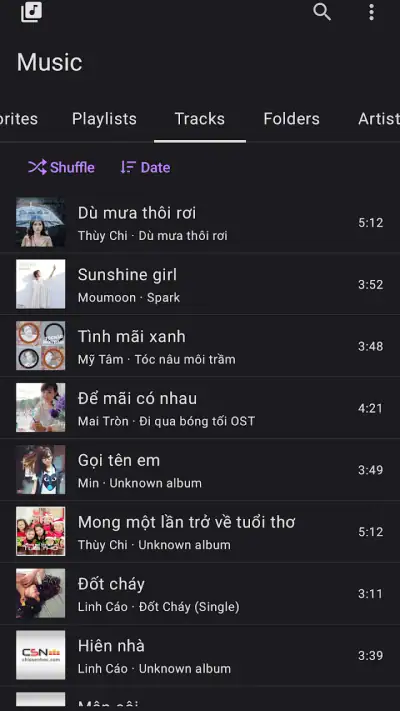 OneMusic - Cloud Music Player screenshot 1