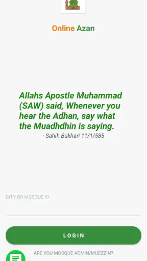 OnlineAzan screenshot 1