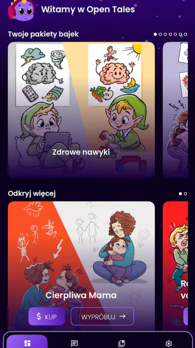 Open Tales Bajki terapeutyczne screenshot 1