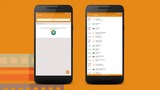 Opóźnienia pociągów screenshot