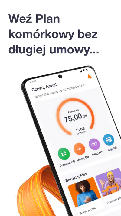 Orange Flex – oferta z eSIM screenshot 1
