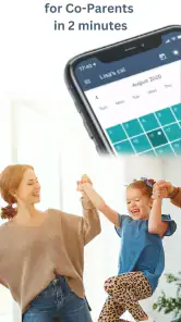 Our Days Co-Parenting Calendar screenshot