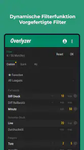 Overlyzer Live Football Trends screenshot