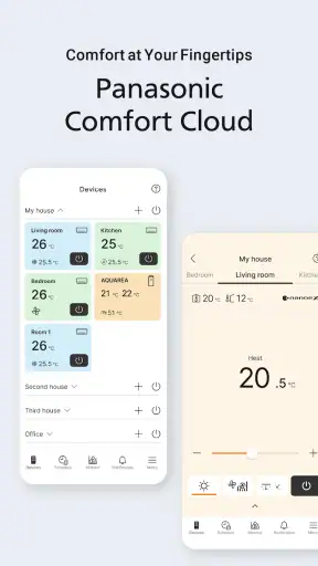 Panasonic Comfort Cloud screenshot 1