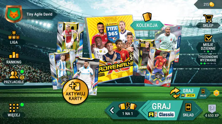 Panini FIFA 365 AdrenalynXL™ screenshot 1