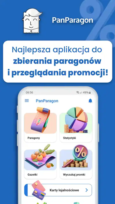 PanParagon - paragony, gazetki screenshot 1