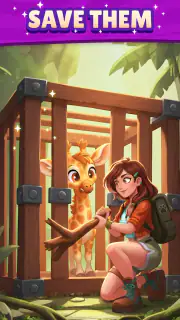 Paradise Paws: Merge Animals screenshot 3
