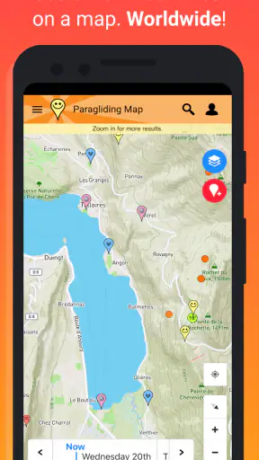 Paragliding Map screenshot 1