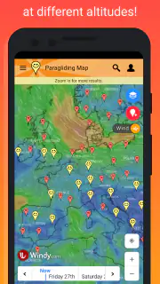 Paragliding Map screenshot 2