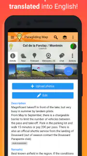 Paragliding Map screenshot 4