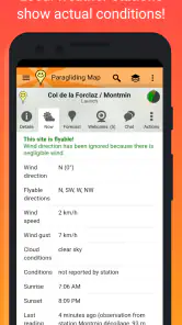 Paragliding Map screenshot