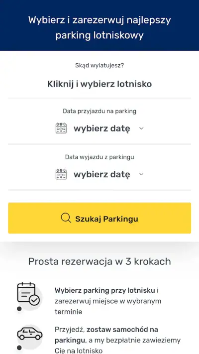 Parkingi Lotniskowe screenshot 1