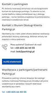 Parkingi Lotniskowe screenshot 4