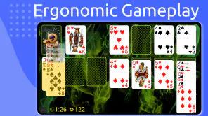 Pasjans Klondike screenshot 1