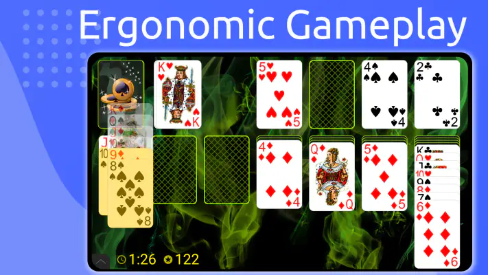 Pasjans Klondike screenshot 1
