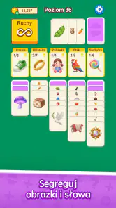 Pasjansie Słownym: Logika screenshot