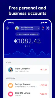 Paysera Mobilna portmonetka screenshot 2