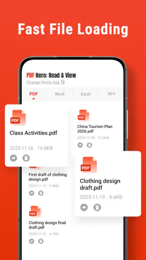 PDF Hero - Home Launcher screenshot 1
