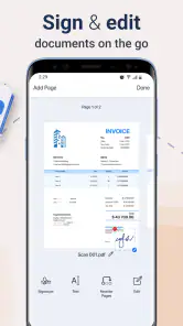 PDF Scanner, Editor, Converter screenshot