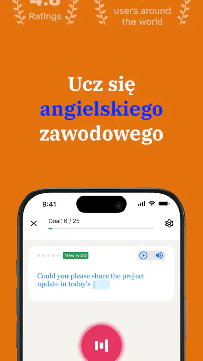 PeakTalk: Angielski do kariery screenshot 1
