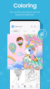 PENUP – Drawing-sharing SNS screenshot