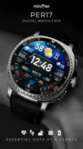 PER017 Digital Watch Face screenshot
