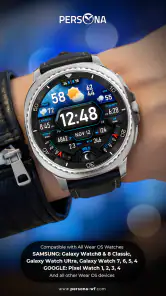 PER017 Digital Watch Face screenshot