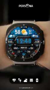 PER017 Digital Watch Face screenshot