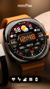 PER017 Digital Watch Face screenshot