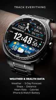 PER23 Digital Watch Face screenshot 4