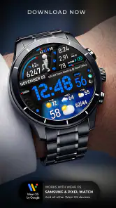 PER23 Digital Watch Face screenshot