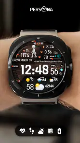 PER23 Digital Watch Face screenshot
