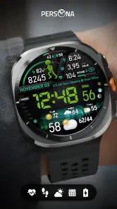 PER23 Digital Watch Face screenshot