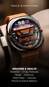 PER27 Digital Watch Face screenshot